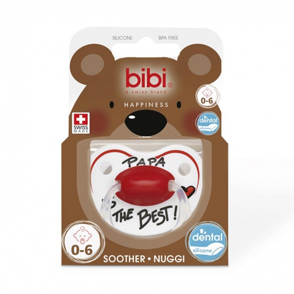 Ty ngậm cao cấp Bibi Papa (0-16M) hình 2