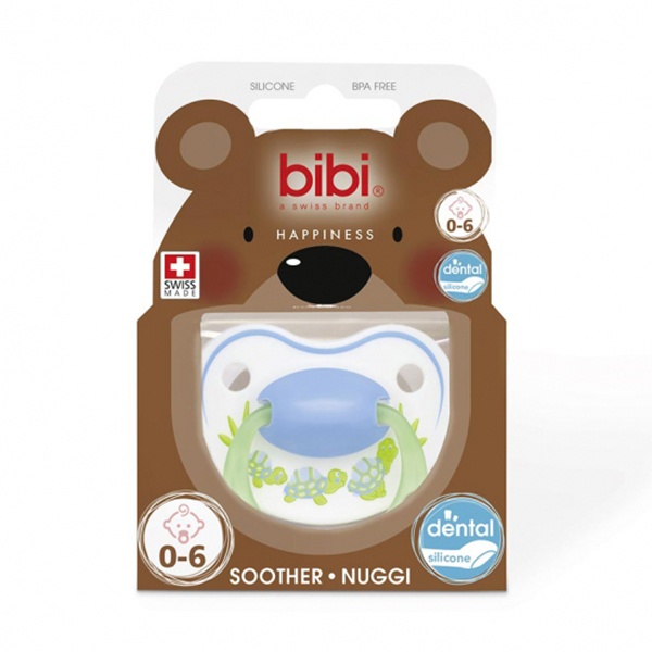 Ty ngậm cao cấp Bibi Play hình rùa (0-6M) hình 1