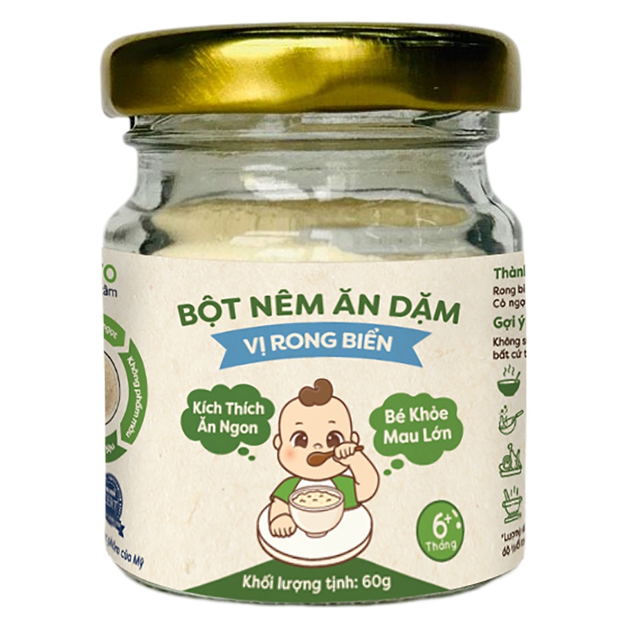 Bột nêm ăn dặm Anpaso vị rong biển 60g hình 2