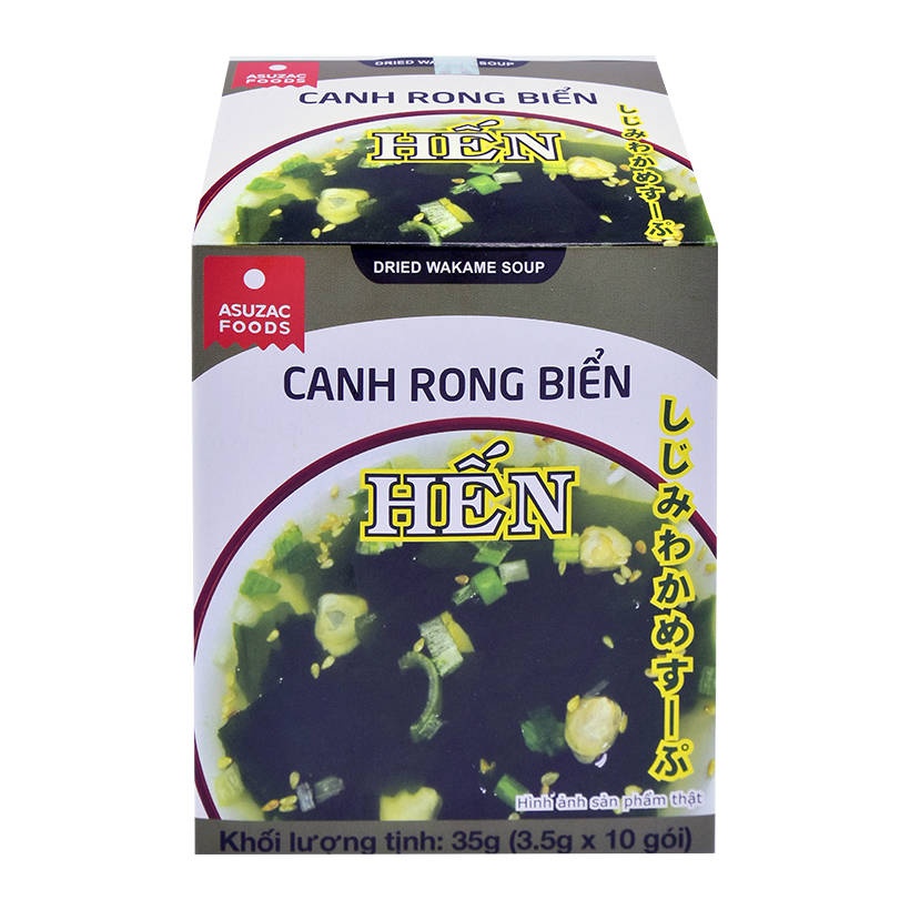 Canh rong biển Hến Asuzac hình 1