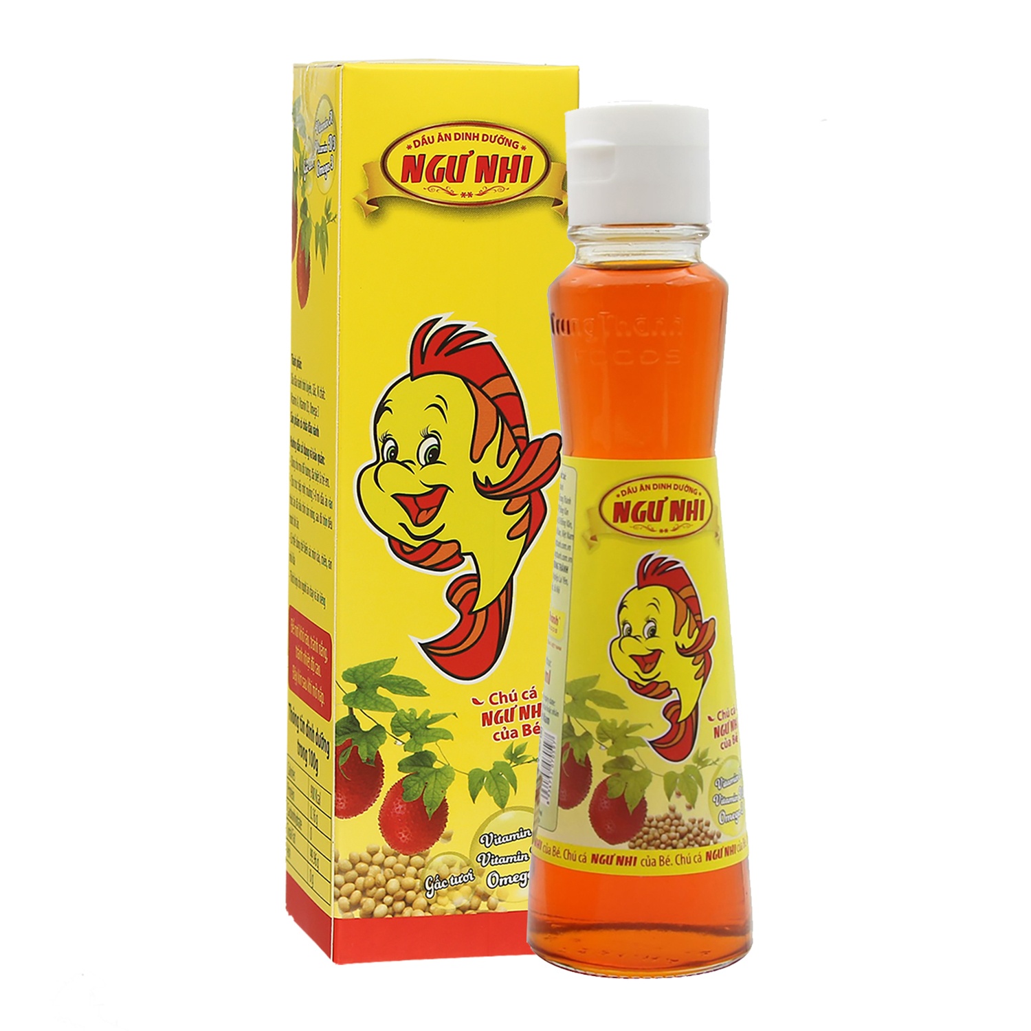 Dầu ăn dinh dưỡng Ngư Nhi 150ml hình 1