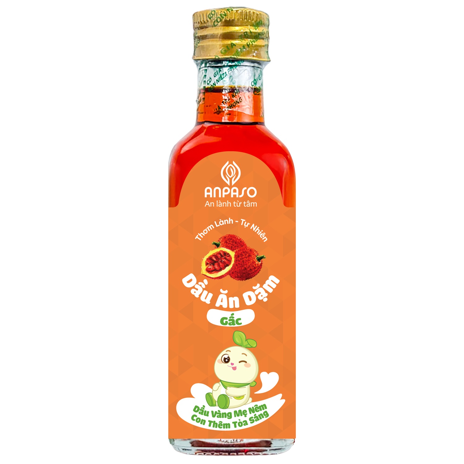 Dầu ăn dặm gấc Anpaso 100ml hình 2