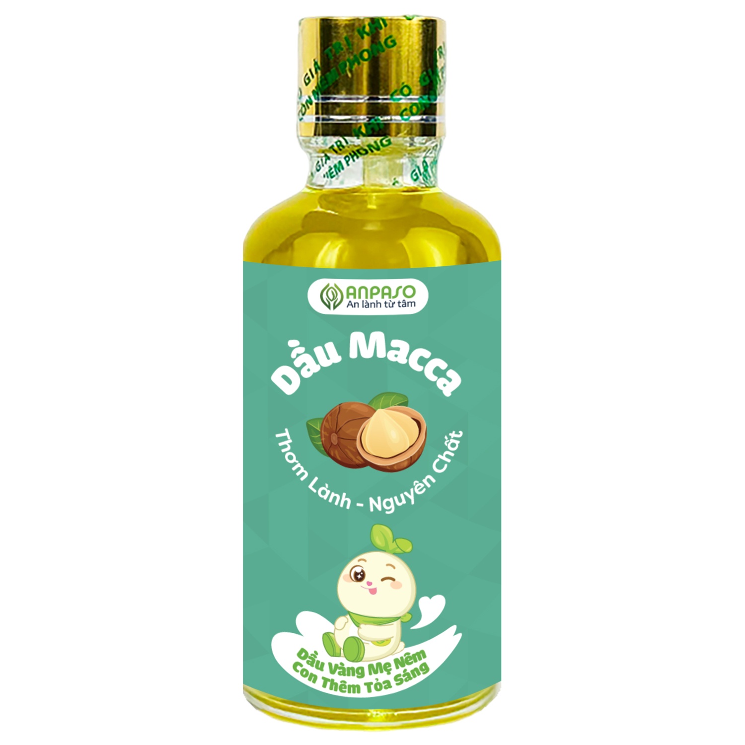 Dầu ăn dặm Macca Anpaso 50ml hình 1