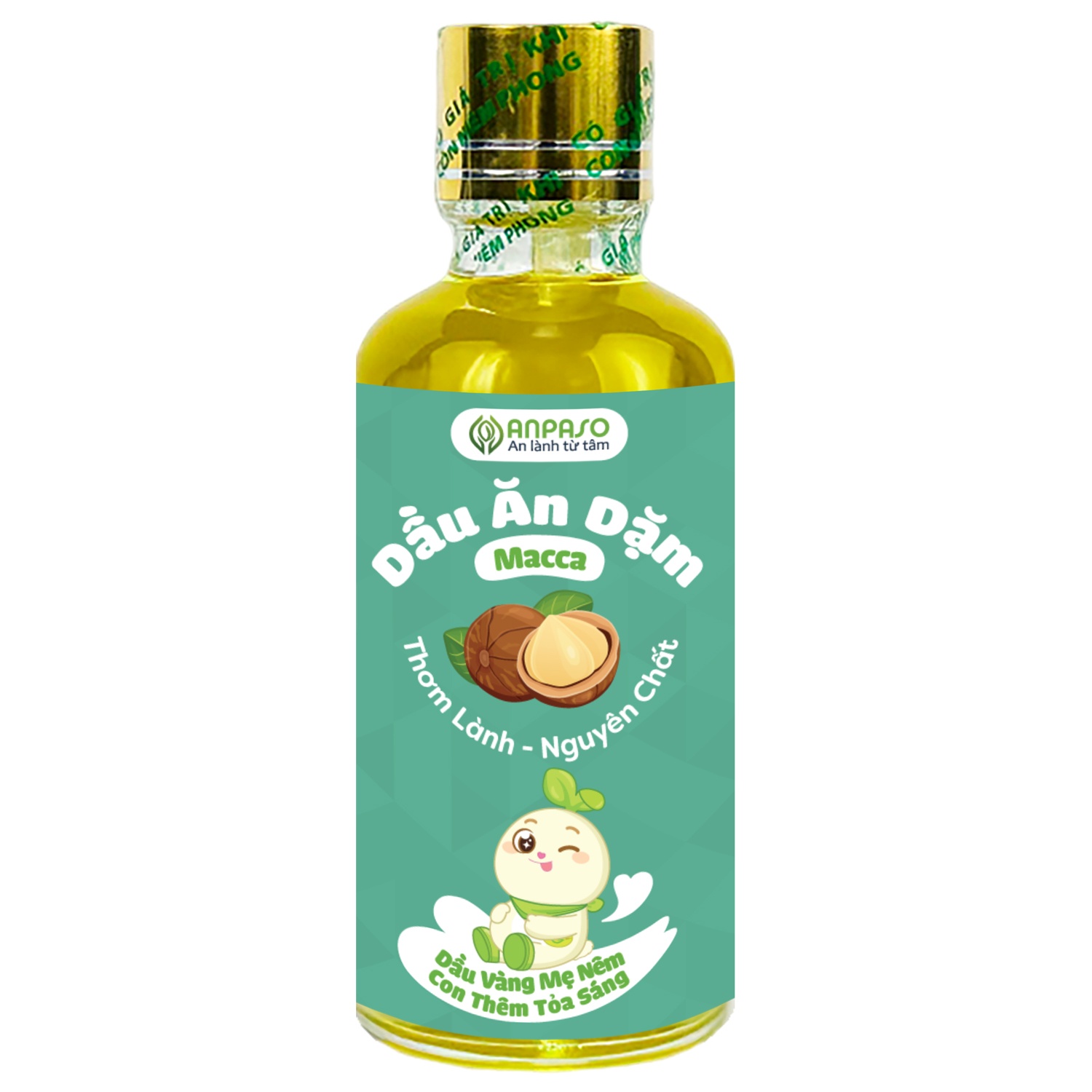 Dầu ăn dặm Macca Anpaso 50ml hình 1
