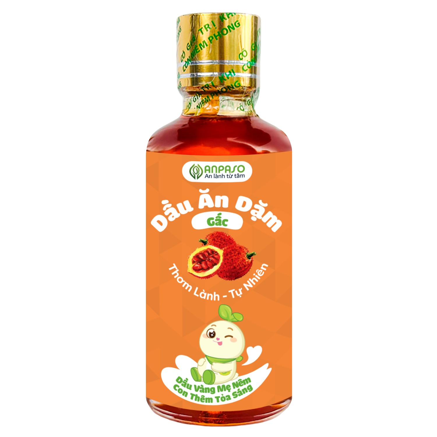 Dầu ăn dặm gấc Anpaso 50ml hình 2