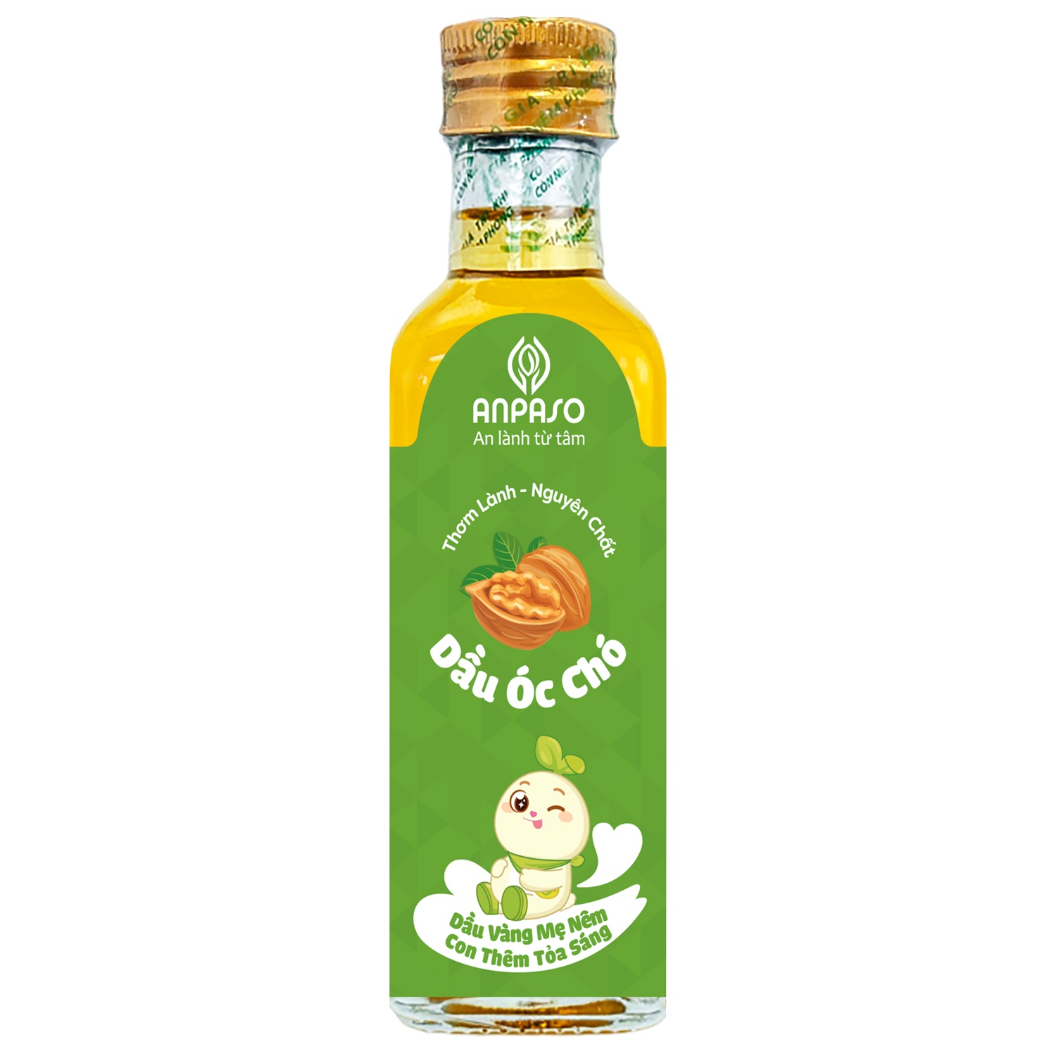 Dầu ăn dặm óc chó Anpaso 100ml hình 1