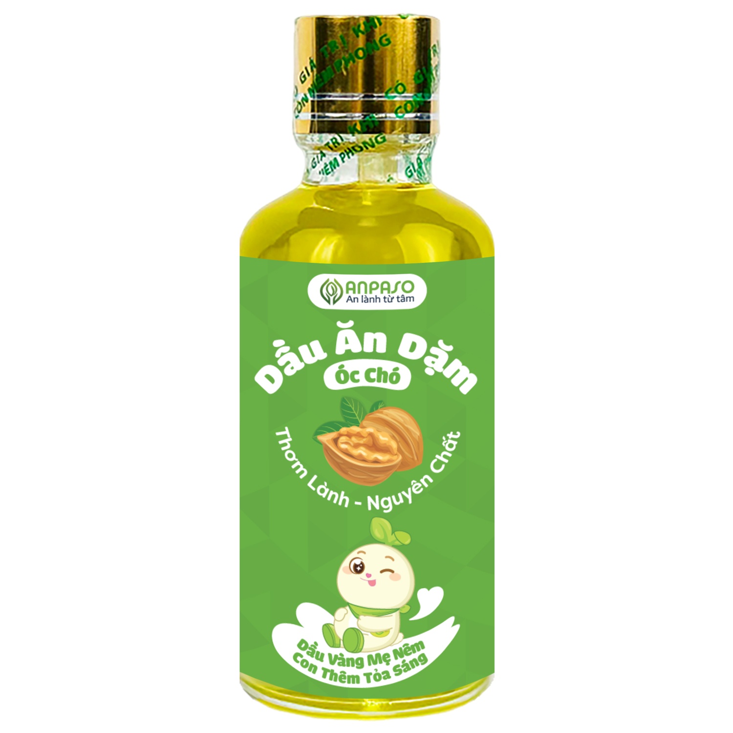 Dầu ăn dặm Óc chó Anpaso 50ml