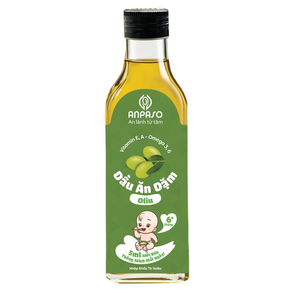 Dầu ăn dặm Oliu Anpaso 100ml