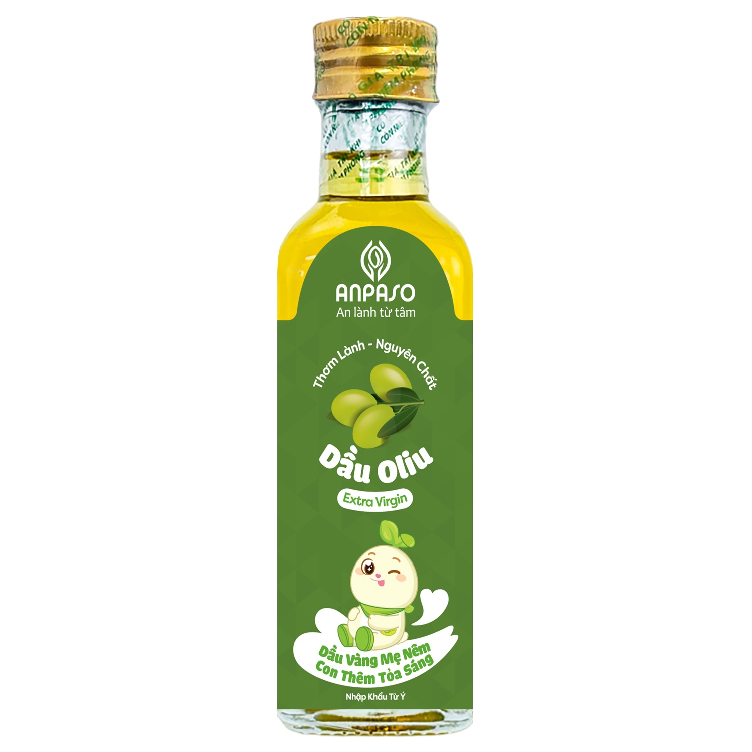 Dầu ăn dặm Oliu Anpaso 100ml hình 1