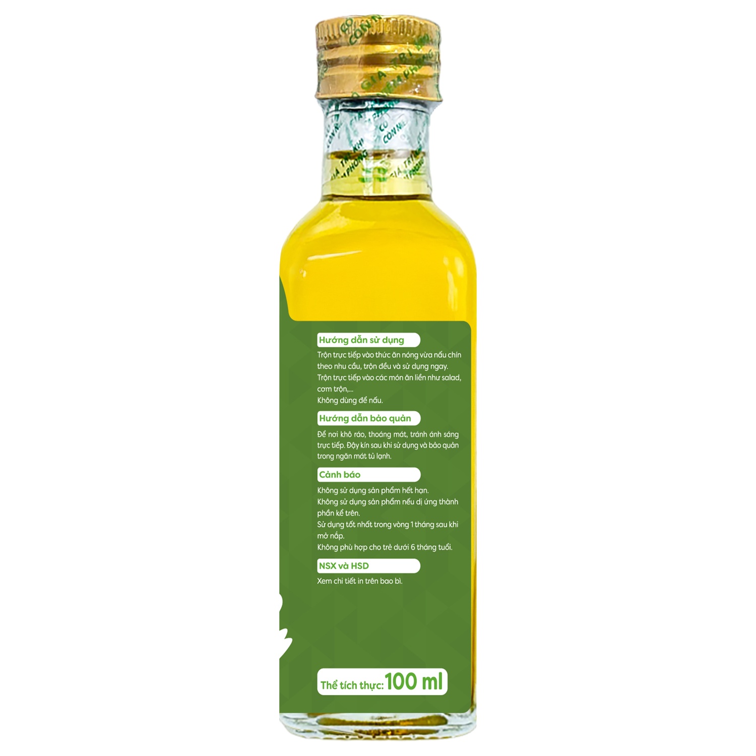 Dầu ăn dặm Oliu Anpaso 100ml hình 5