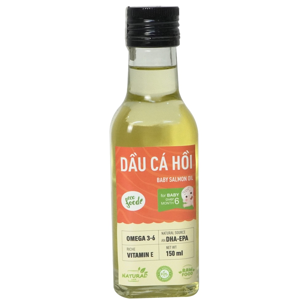 Dầu cá hồi nguyên chất Ecofood 150ml