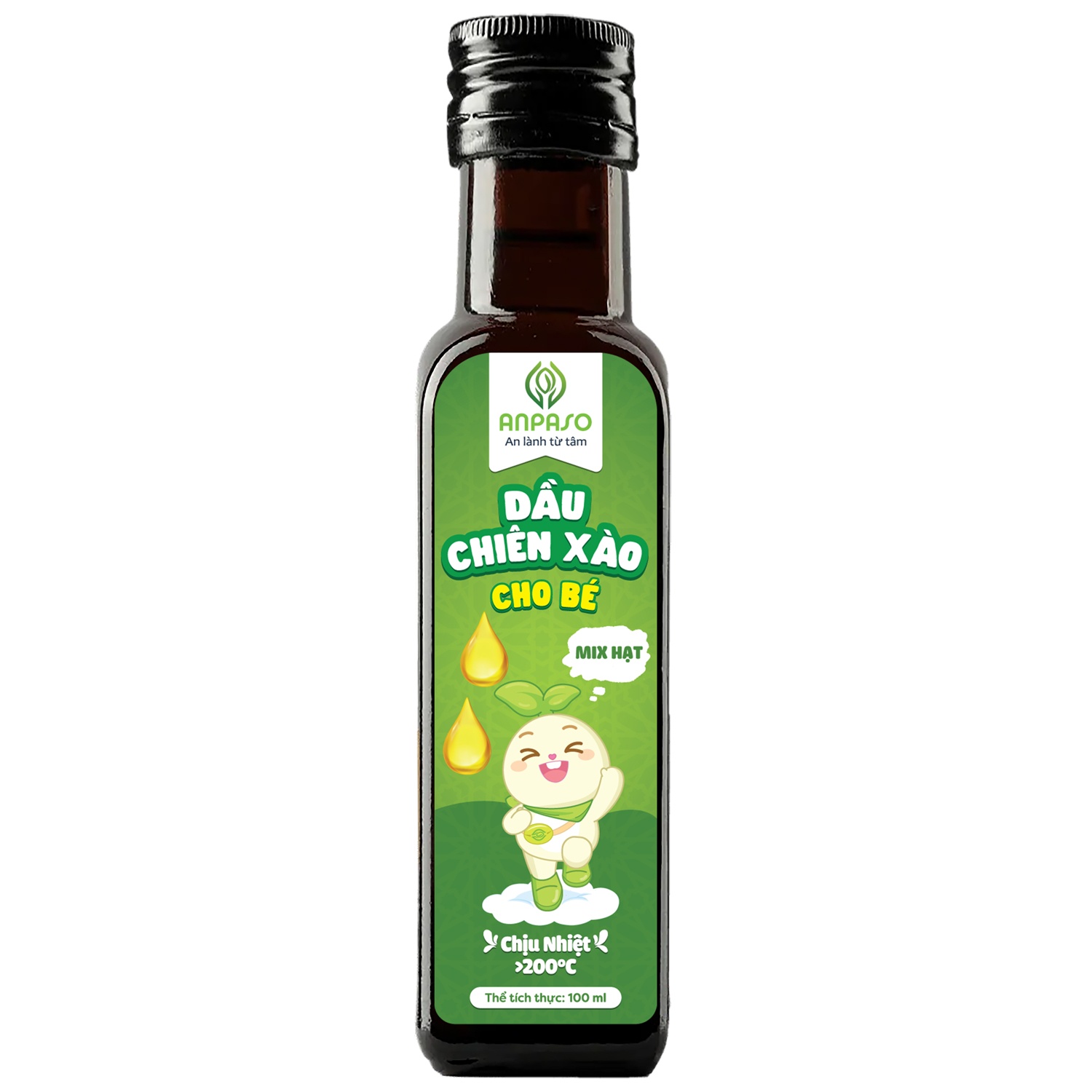 Dầu chiên xào cho bé Mix hạt 100ml hình 2