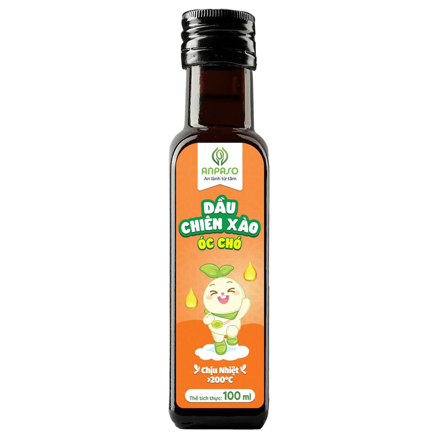Dầu óc chó Anpaso chiên xào cho bé 100ml hình 1