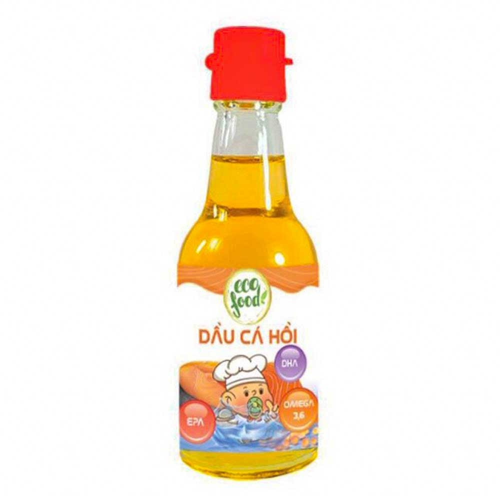 Dầu cá hồi nguyên chất Ecofood 60ml hình 1