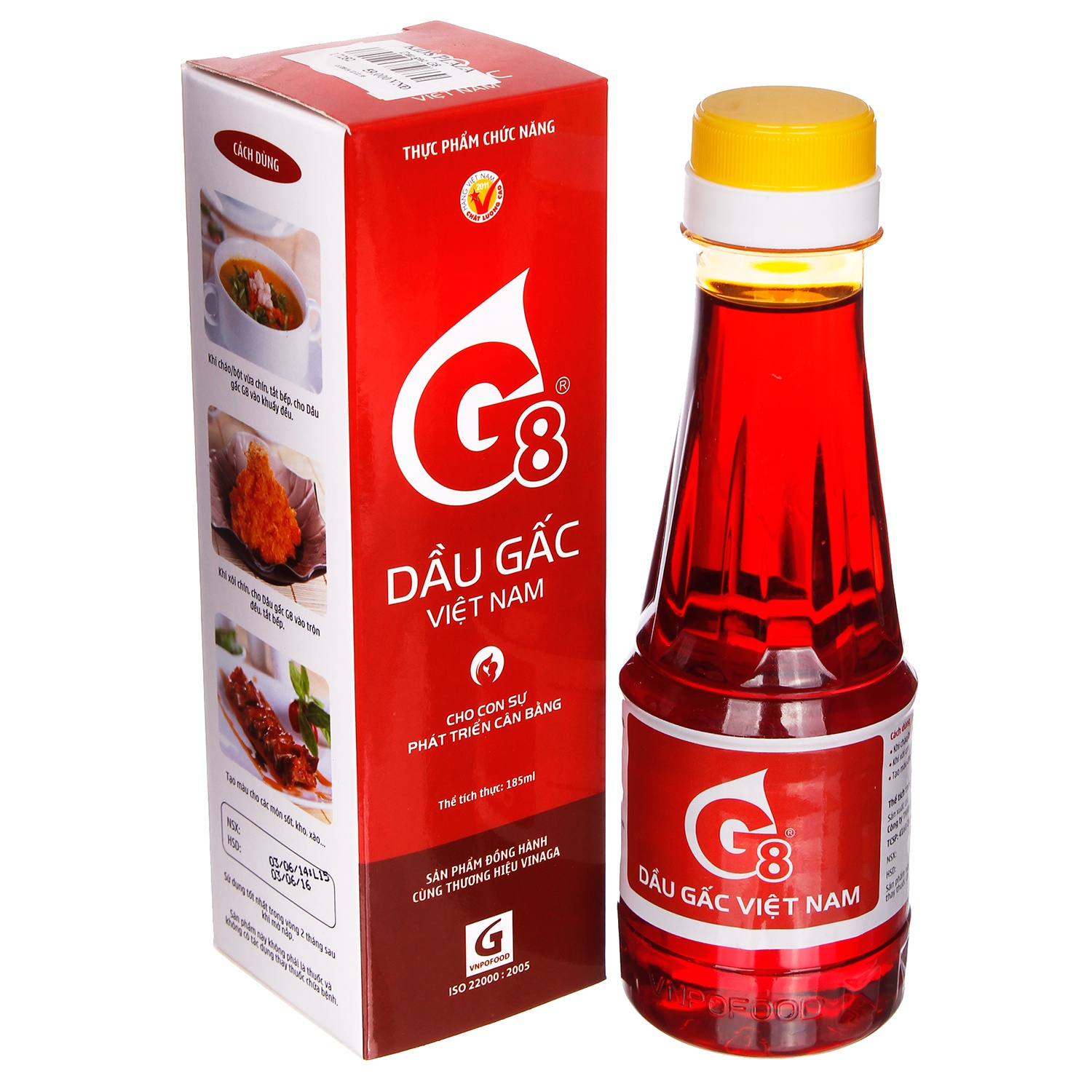 Dầu gấc G8 cho bé hình 1