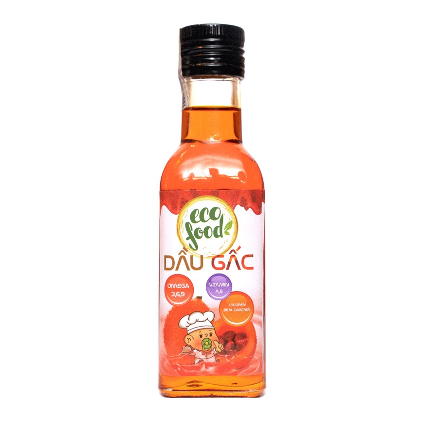 Dầu gấc nguyên chất Ecofood 150ml hình 1