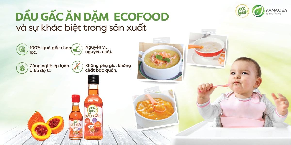 Dầu gấc nguyên chất Ecofood 150ml hình 2