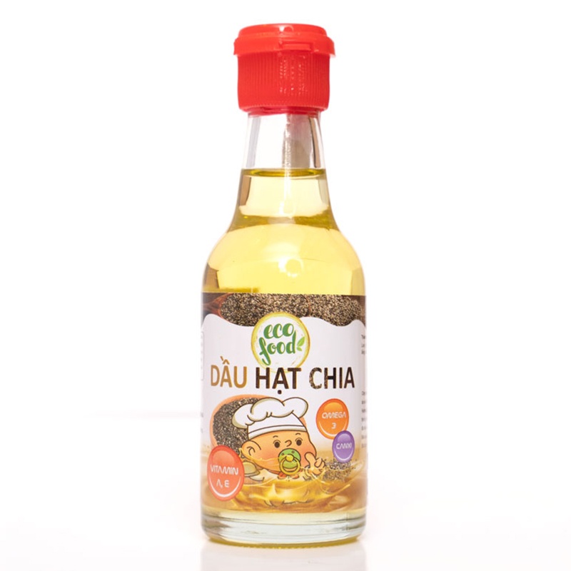 Dầu hạt chia nguyên chất Ecofood 60ml hình 1