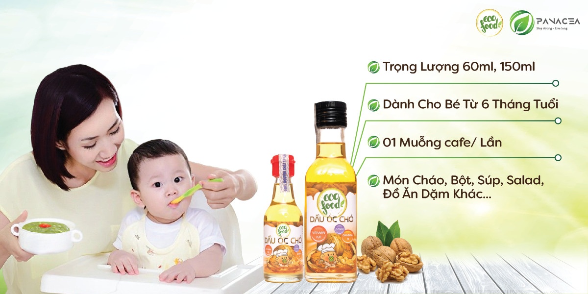 Dầu óc chó nguyên chất Ecofood 150ml hình 4