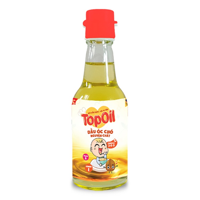 Dầu óc chó nguyên chất Topoil 60ml