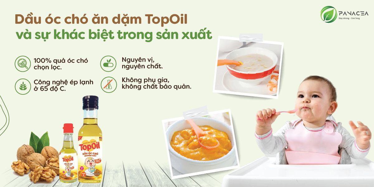 Dầu óc chó nguyên chất Topoil 60ml hình 3