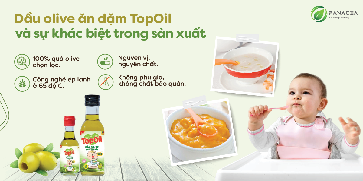 Dầu Olive nguyên chất Toppoil 100ml hình 3