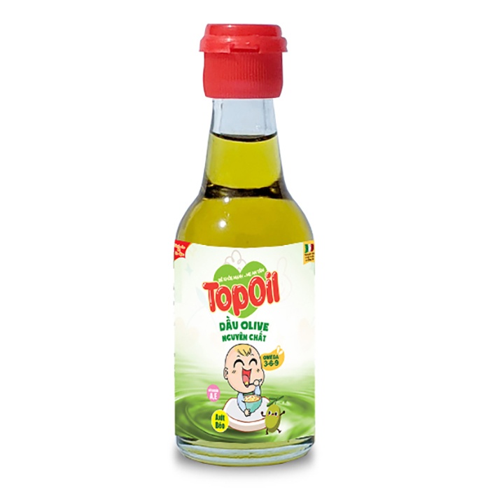Dầu Olive nguyên chất Toppoil 60ml