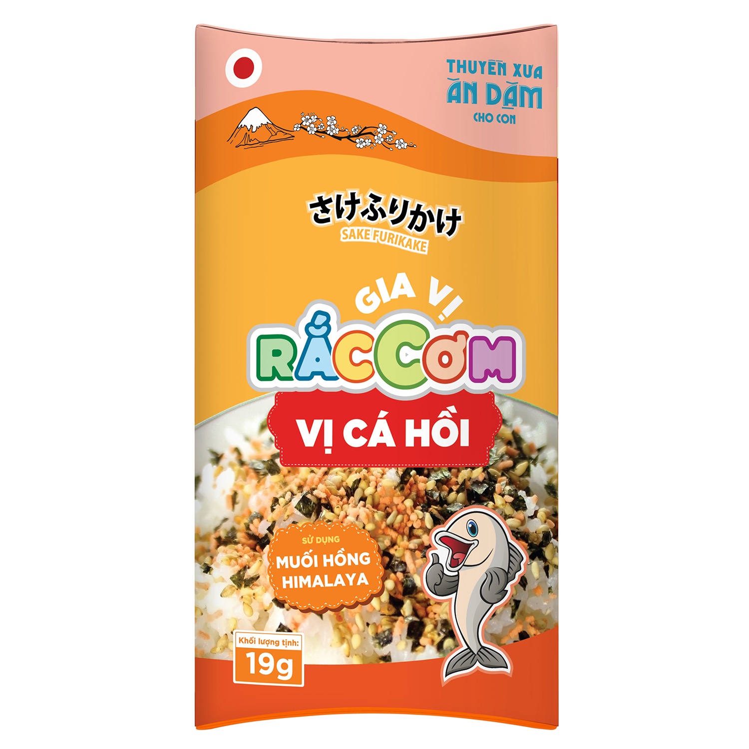 Gia vị rắc cơm Thuyền Xưa vị Cá Hồi 19gr hình 1