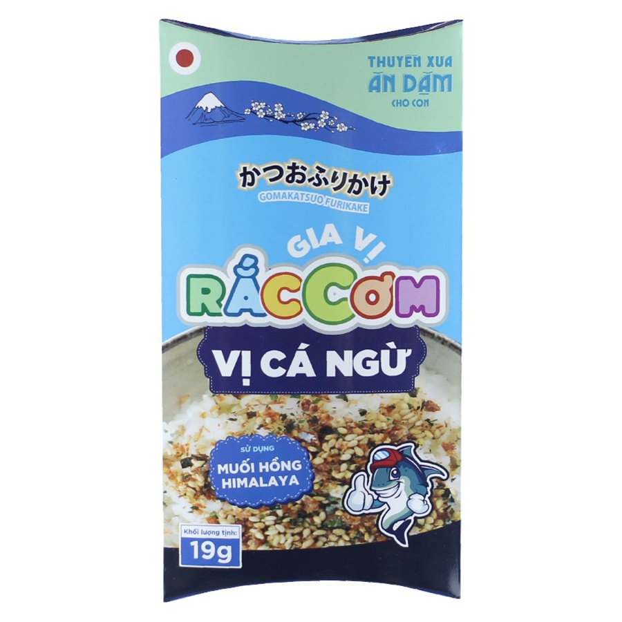 Gia vị rắc cơm Thuyền Xưa vị cá ngừ 19g 1Y hình 1