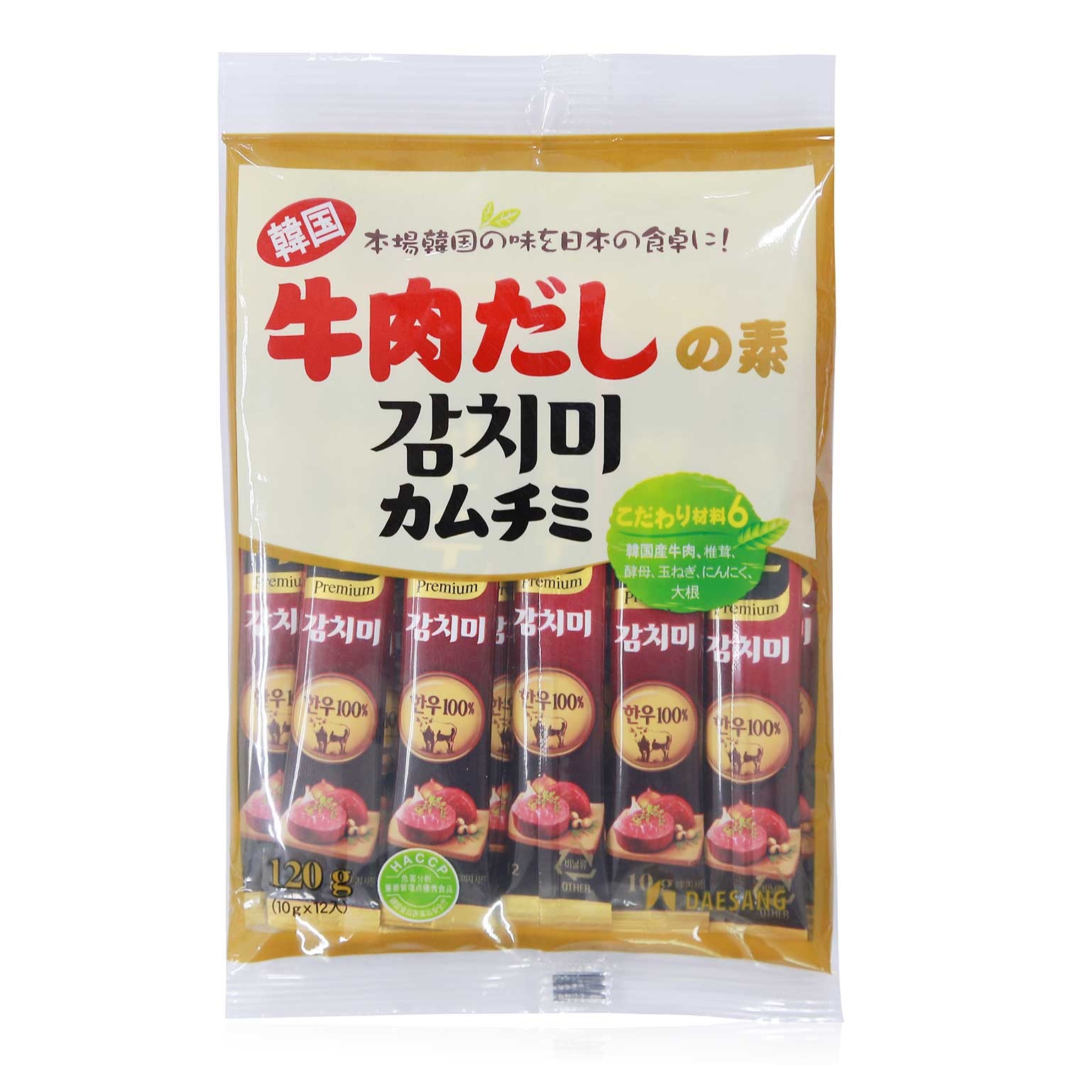 Hạt Nêm Bò, Rau, Nấm Daesang 120g hình 1
