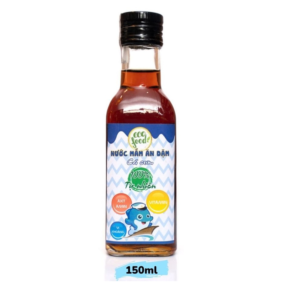 Nước mắm ăn dặm nguyên chất Ecofood 150ml hình 1