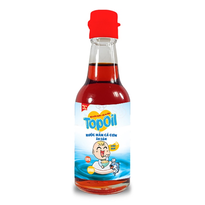 Nước mắm nguyên chất Toppoil 60ml