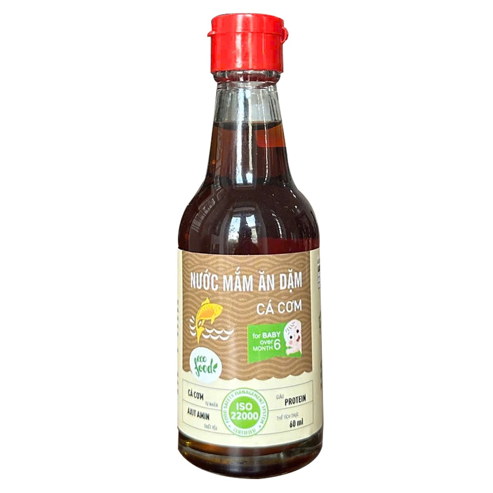 Nước mắm ăn dặm nguyên chất Ecofood 60ml hình 1