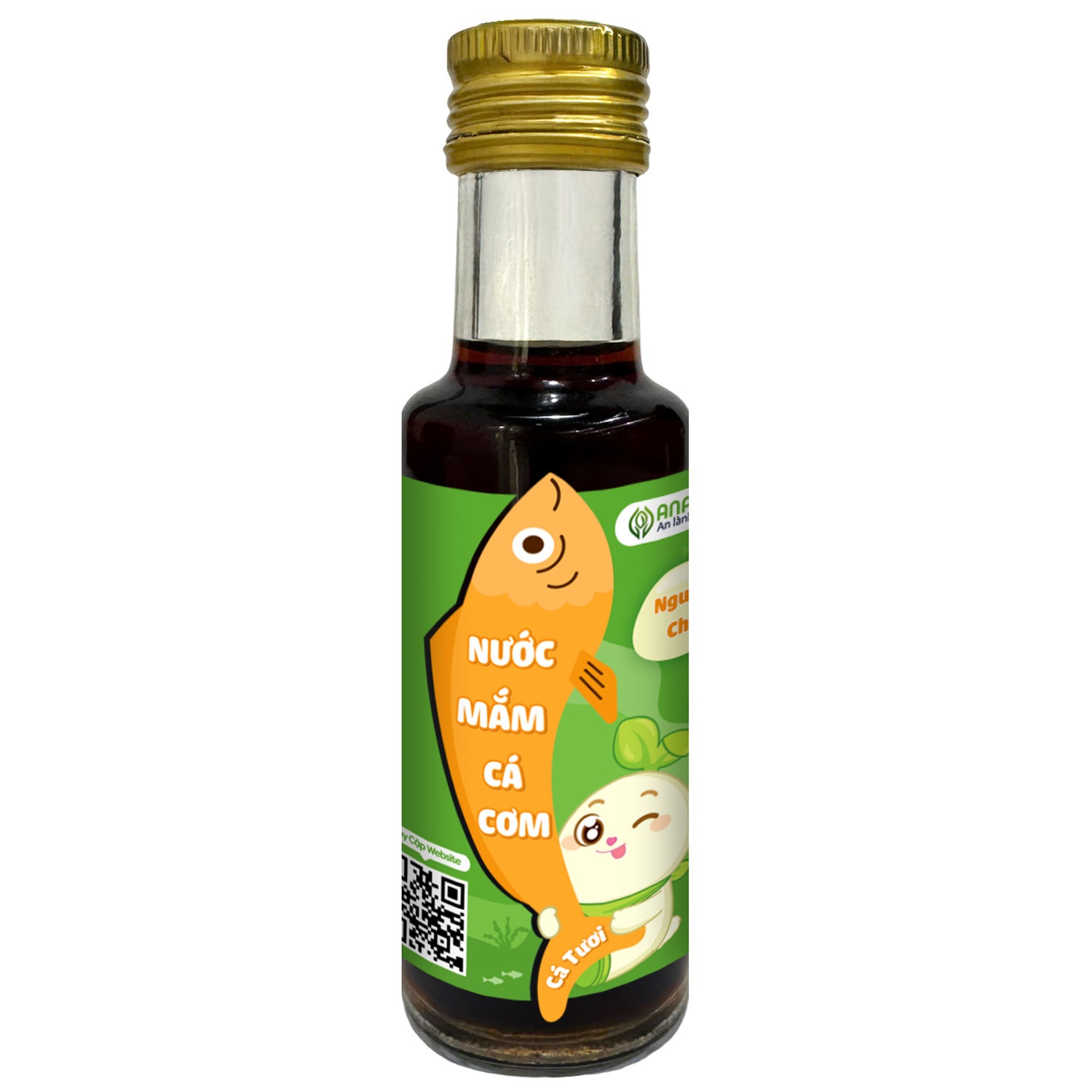 Nước mắm cá cơm Lê Gia 200ml thơm ngon, hấp dẫn Nước mắm cá cơm Anpaso 120ml hình 1