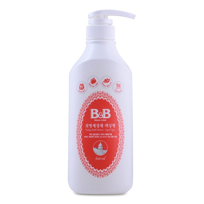 Dung dịch rửa bình B&B chai 600ml hình 1
