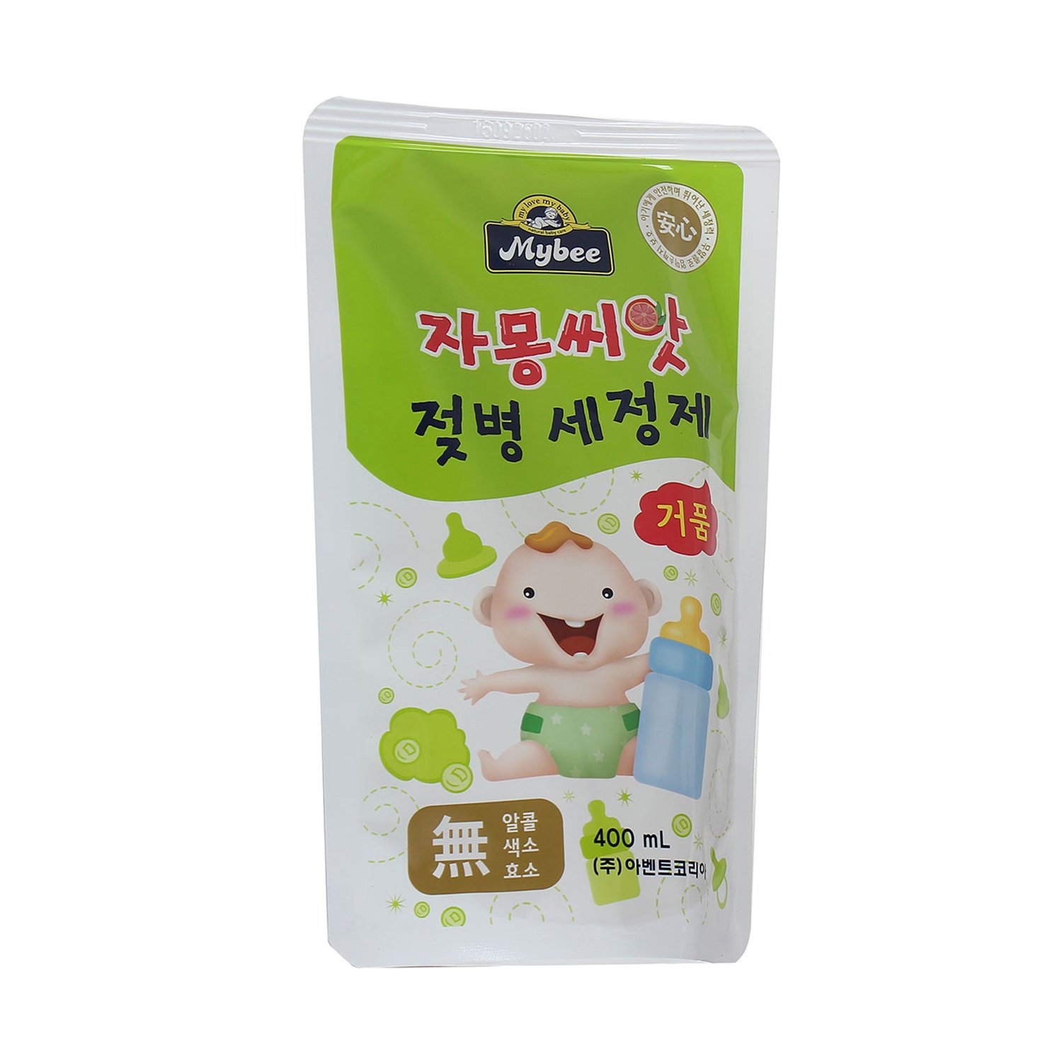 Nước rửa bình Mybee dạng túi 400ml  hình 1