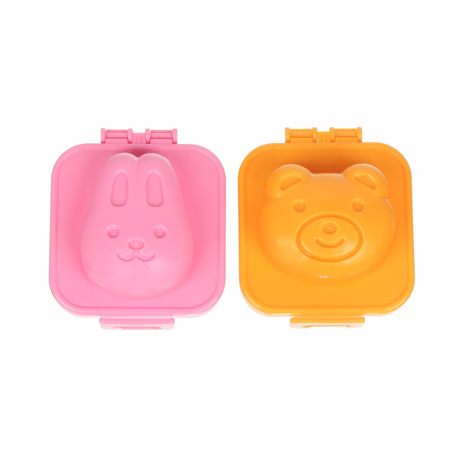 Sét 2 khuôn cơm tạo hình Gấu và Thỏ Kokubo Nhật hình 1