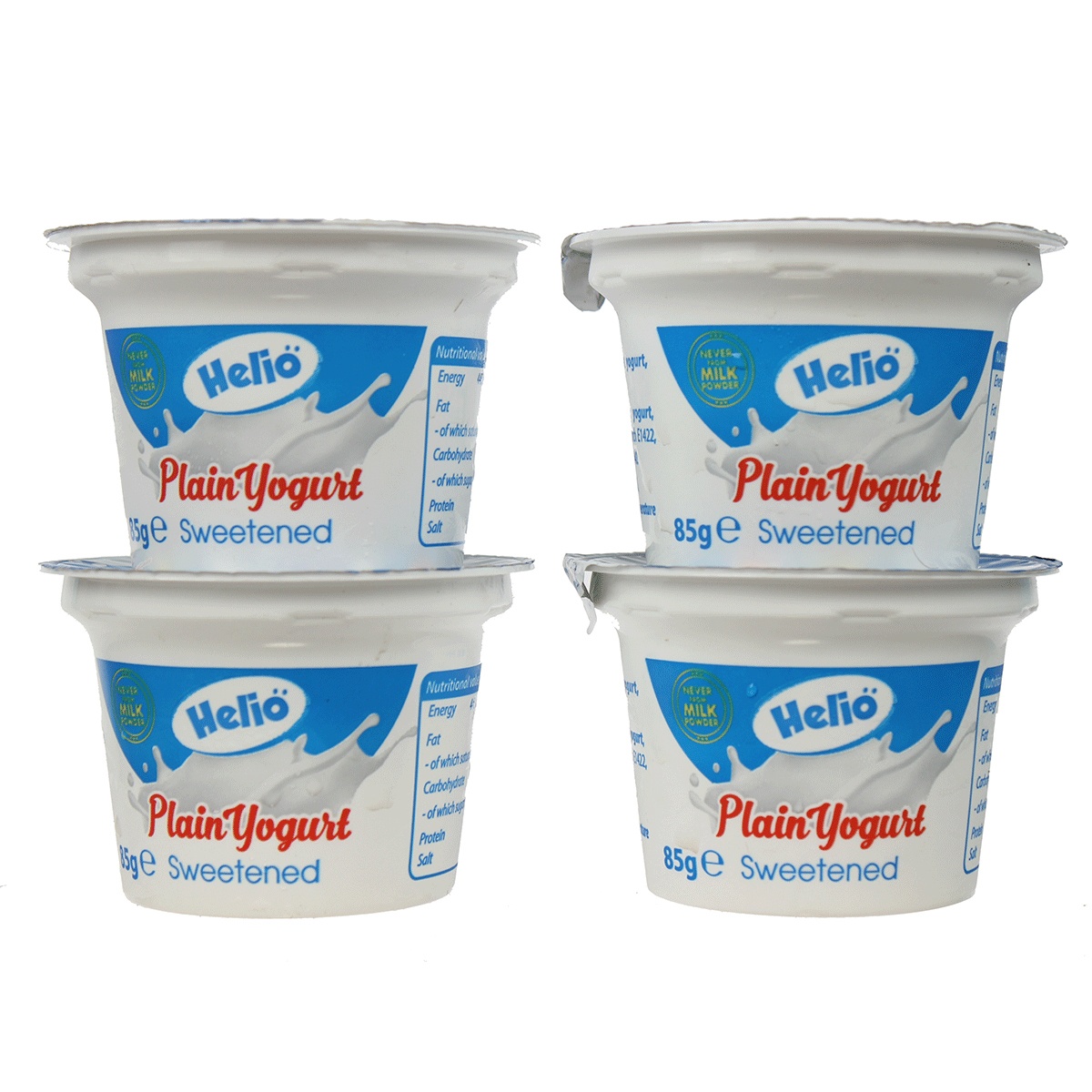 Sữa chua Helio vị tự nhiên hũ 85g hình 1