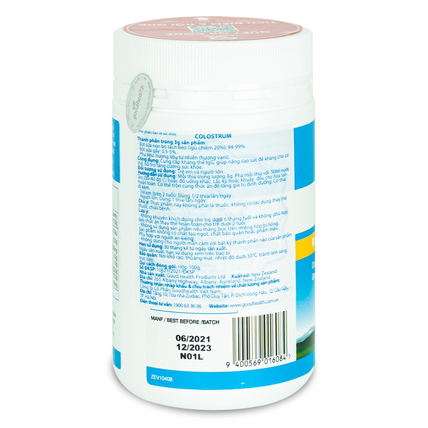 Sữa non Goodhealth 100% hình 2