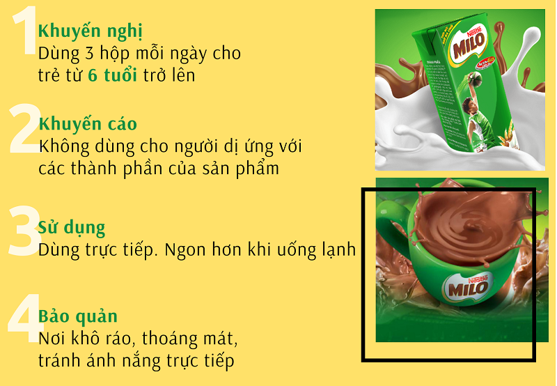 Lốc 4 hộp sữa Milo Active Go 180ml cho bé trên 6 tuổi hình 5