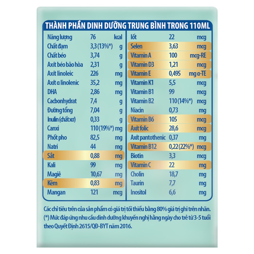 Sữa bột pha sẵn Friso Gold (4x100ml) cho bé từ 1 tuổi trở lên  hình 2