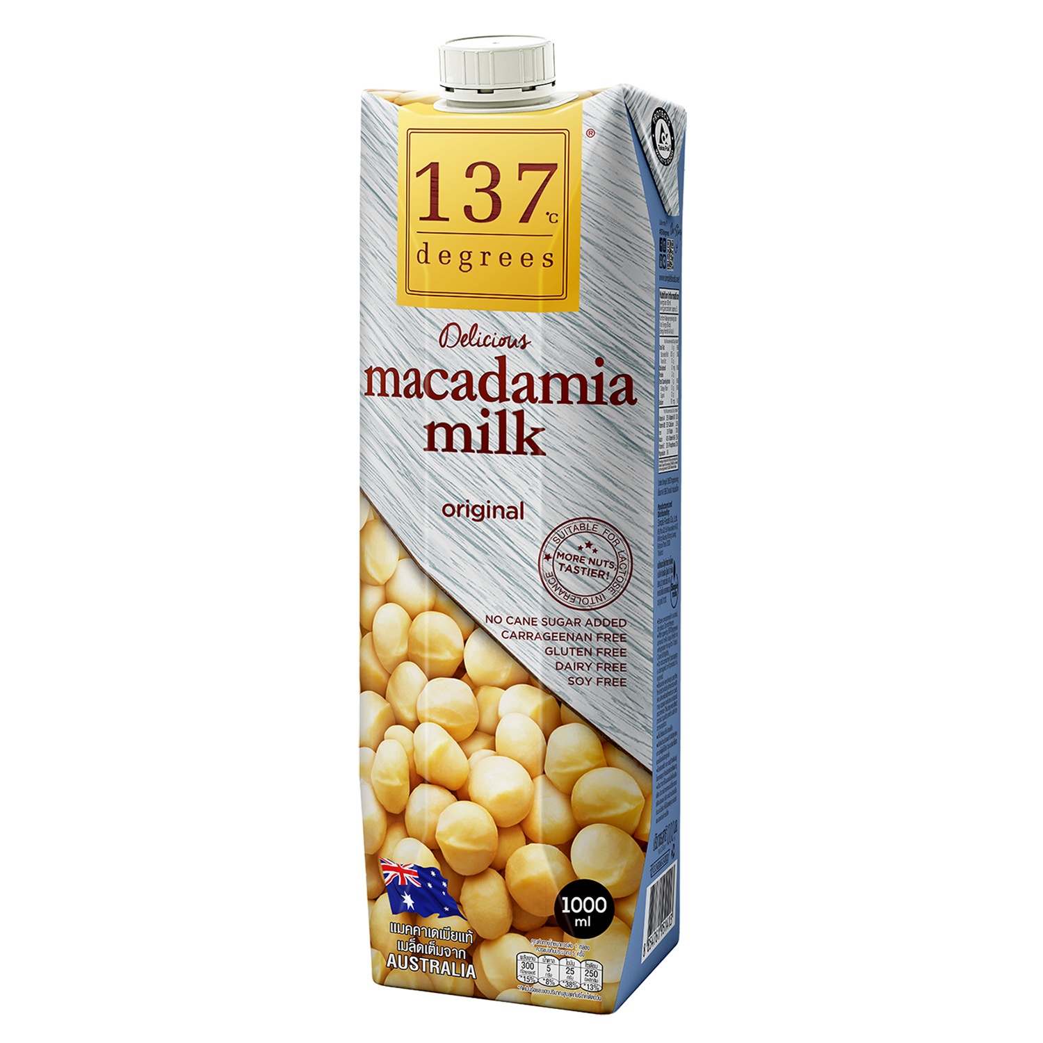 Sữa hạt Macca nguyên chất 137 Degrees 1000ml