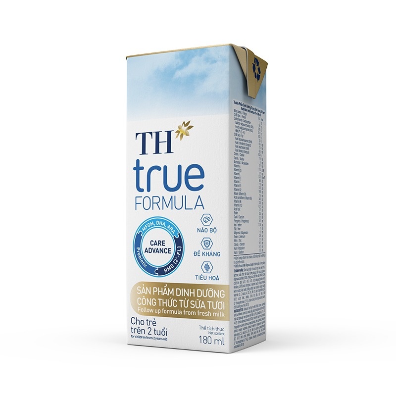 Sữa nước TH True Milk Formula 4x180ml (2Y) hình 2
