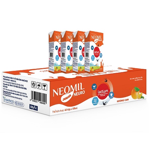 Sữa pha sẵn Neomil Neuro Junior cam 4*135ml hình 2
