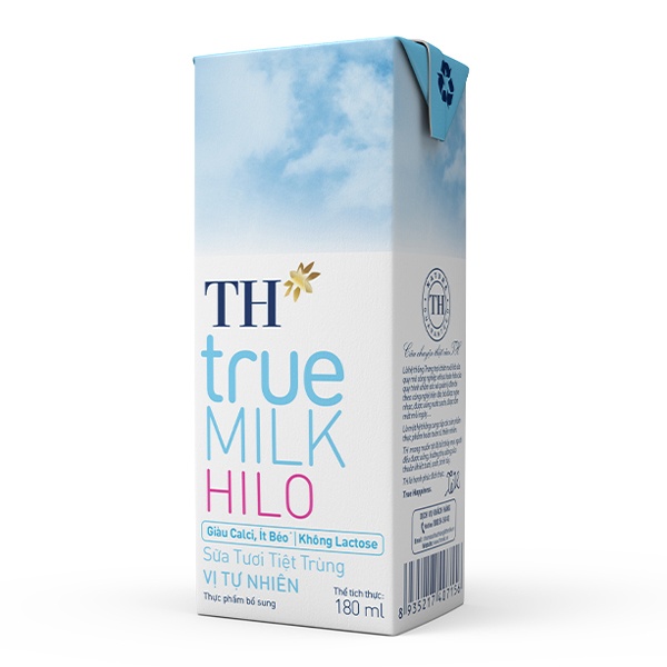 Đặc điểm nổi bật sữa tươi tiệt trùng TH True Milk Hilo