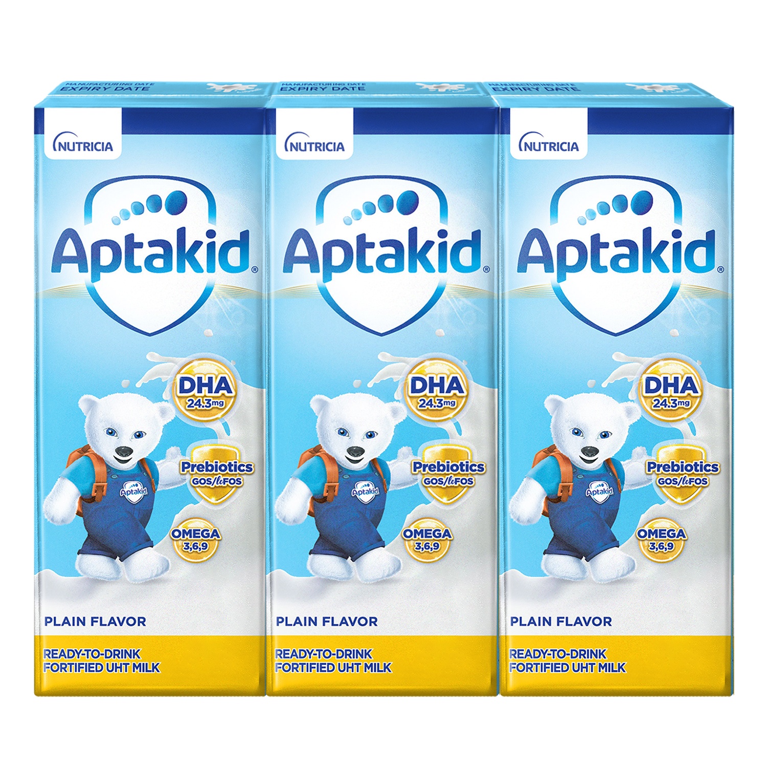 Sữa uống pha sẵn Aptakid 3x180ml hình 1