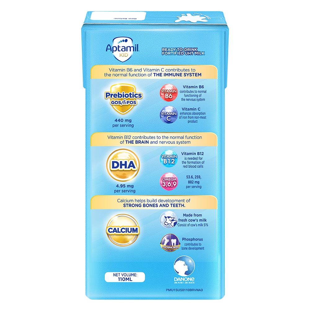 Sữa uống pha sẵn Aptamil Kid 3x110ml  hình 3