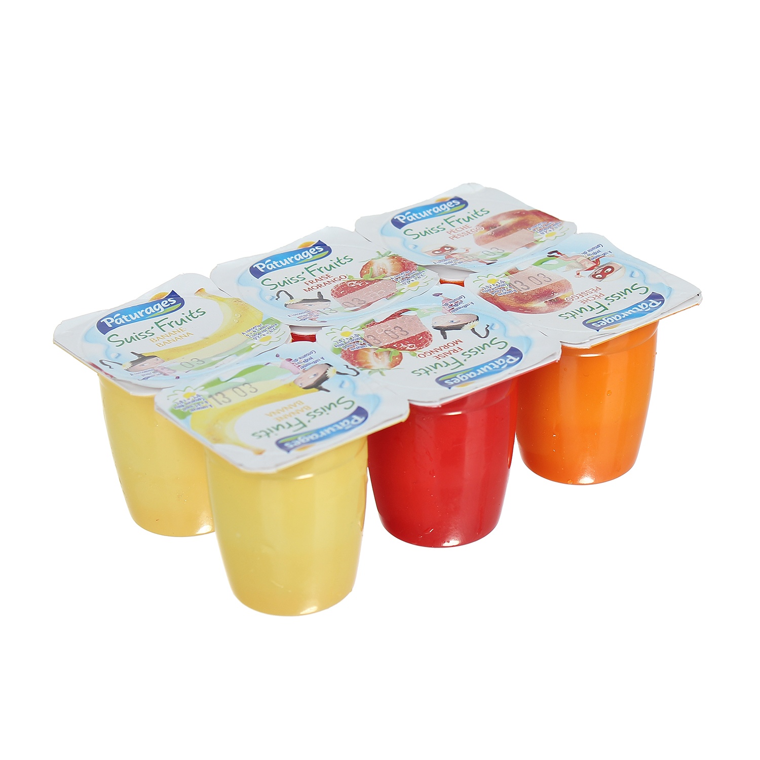 Sữa chua pho mai Paturages 6x50g cho bé trên 6 tháng tuổi hình 1