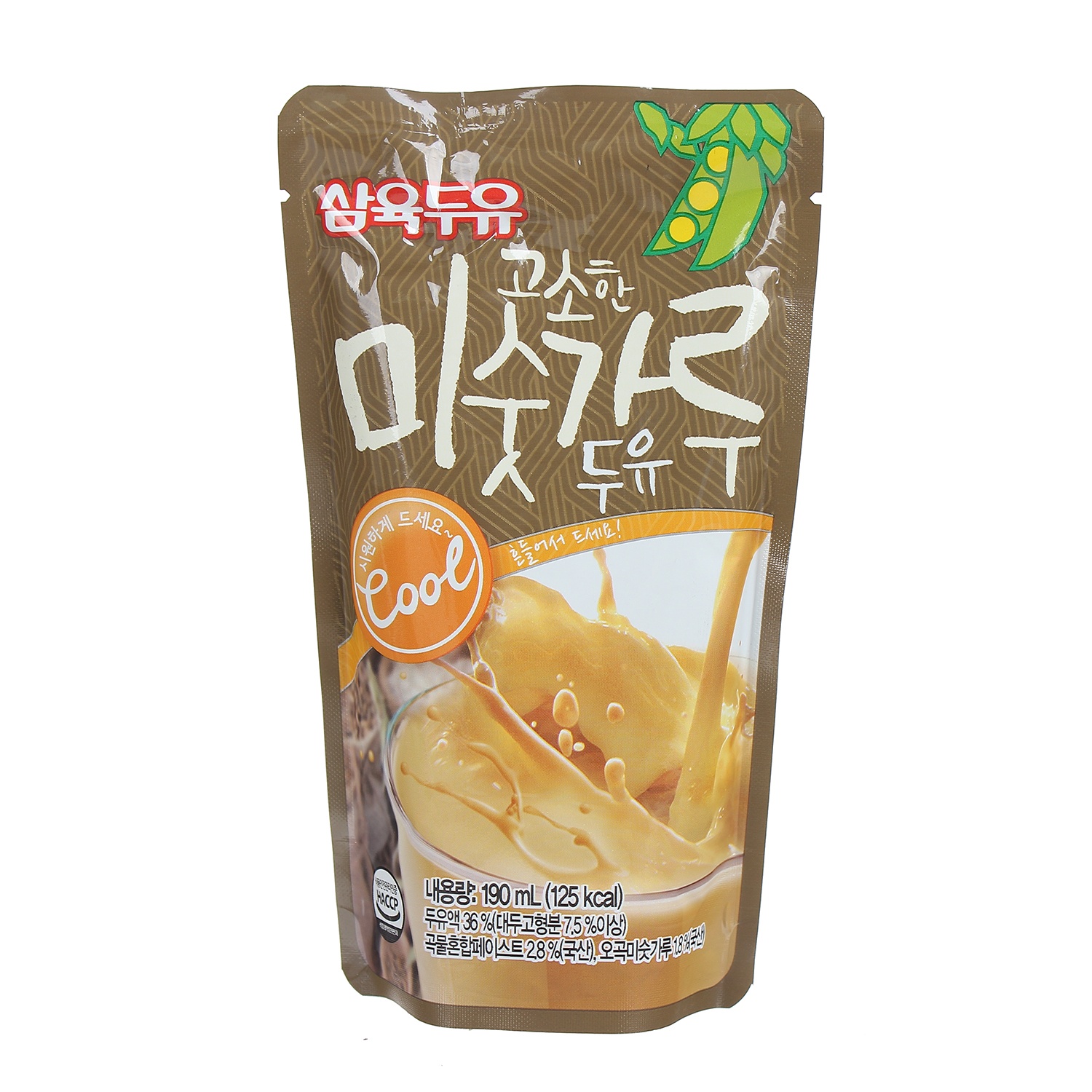 Sữa đậu nành gạo rang 190ml hình 1