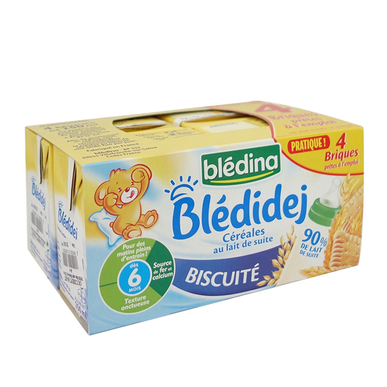 Sữa nước Bledina vị bánh bích quy 250ml hình 1